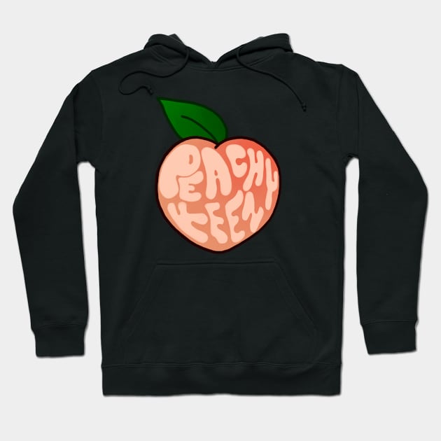 Peachy Keen Hoodie by leawna